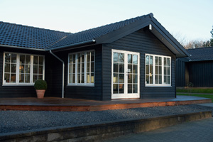 Blue House and Porch